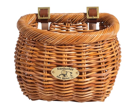 Nantucket Bike Basket Nantucket Cisco Front Basket (Honey) (Classic Shape)